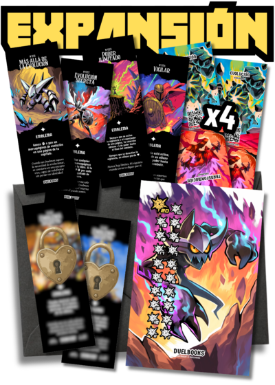 Expansión ✦ Mejora tus Duelmons & Superhéroes